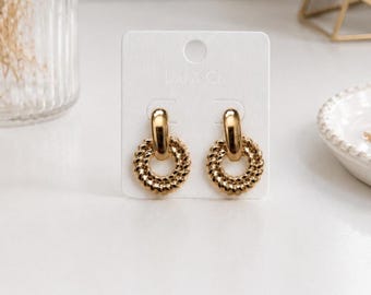 Orecchini Lou & Co Gold Door Knocker (nuovi)