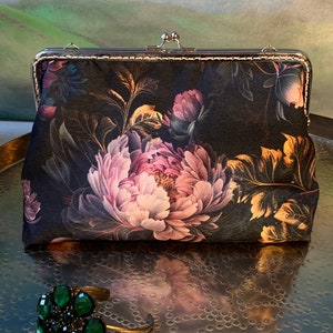Schöne Blumen Makeup, Kosmetik Tasche