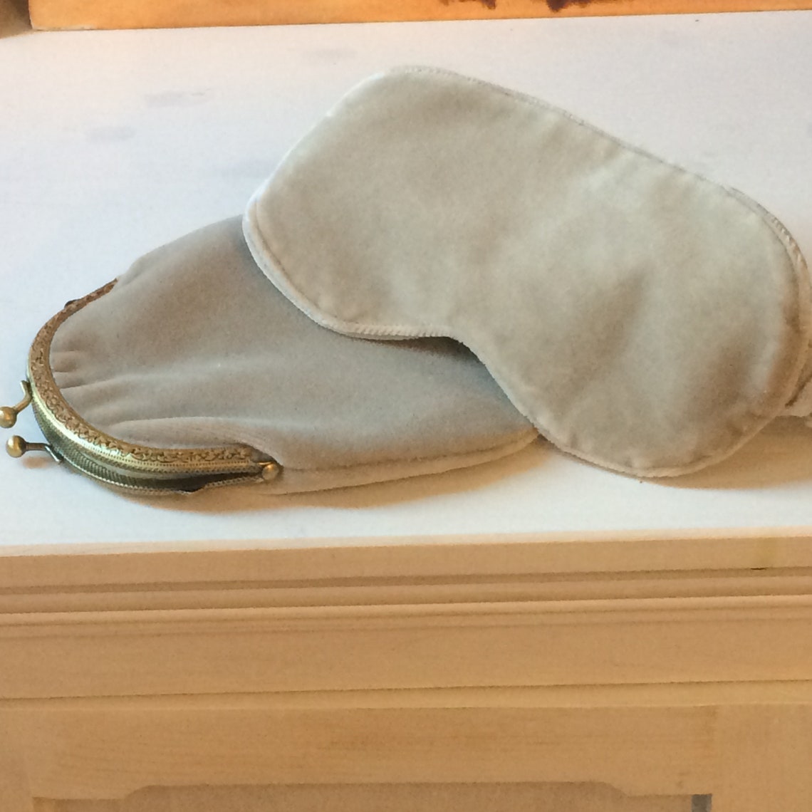Luxury Velvet Sleep Mask Etsy