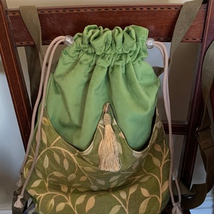 Beautiful Velvet and Jacquard Crossbody/Shoulder style Bag