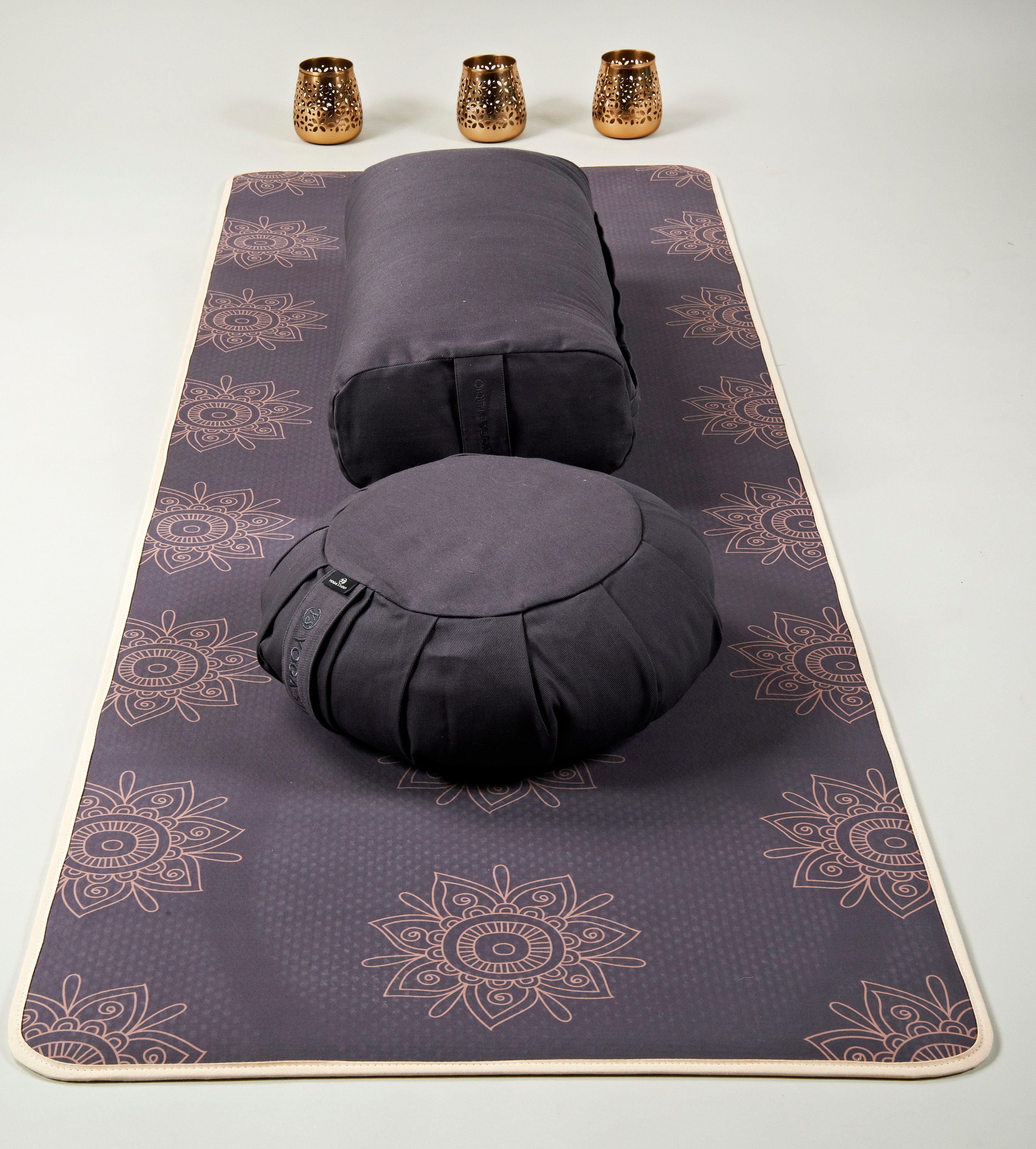 Luxury yoga mat mandala design Etsy
