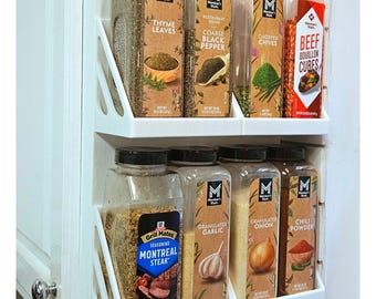 Extra Large Spice Rack compatible with Member's Mark Spices and Other Large Spice Containers
