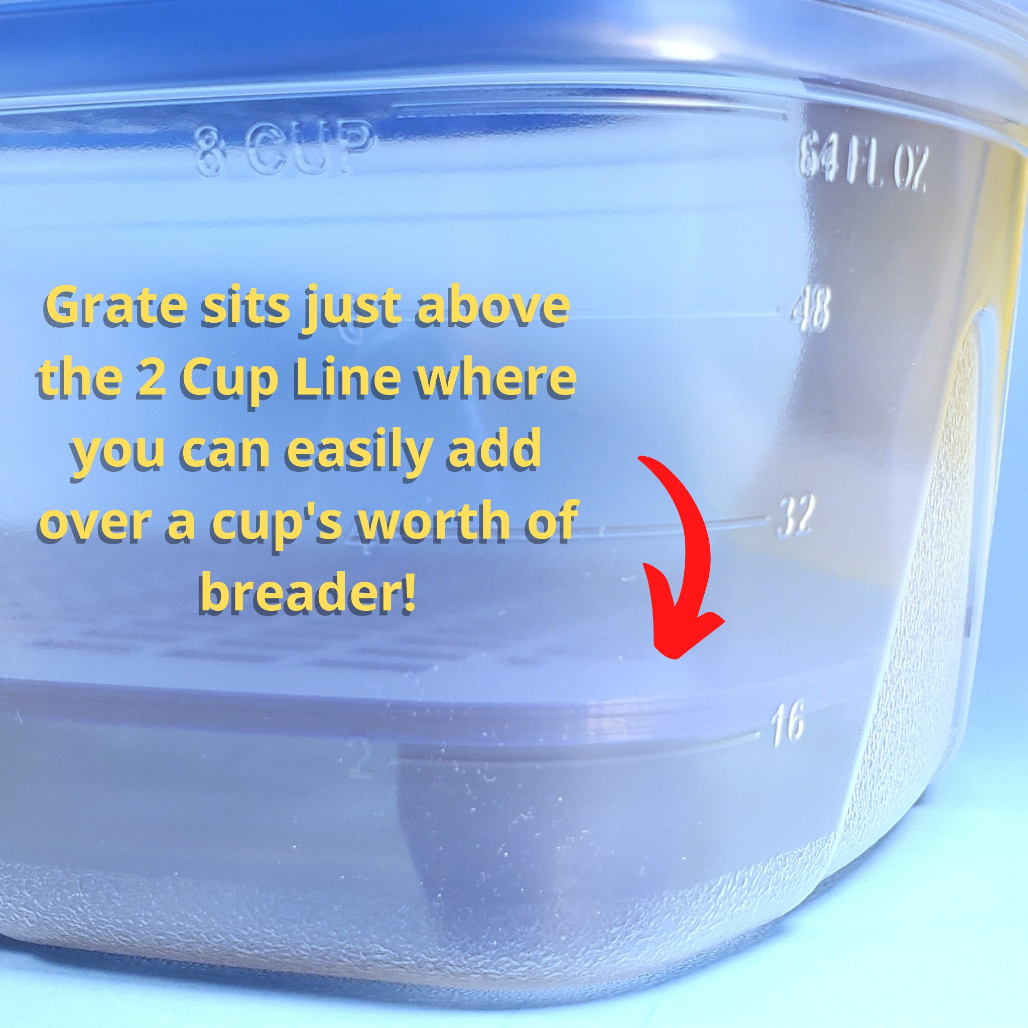 BetterBreader Breading Container, Snap-Lock, The Original