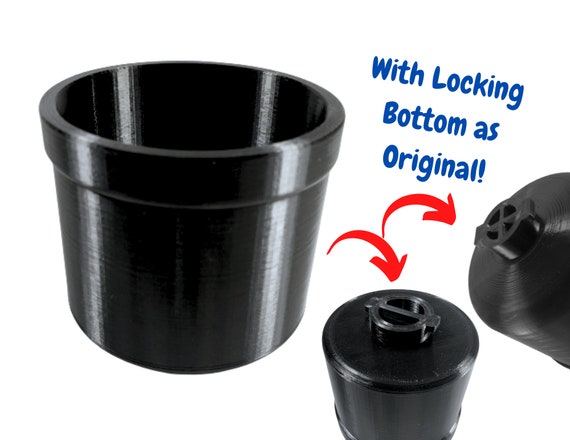 Large Black Plastic Cup Holder