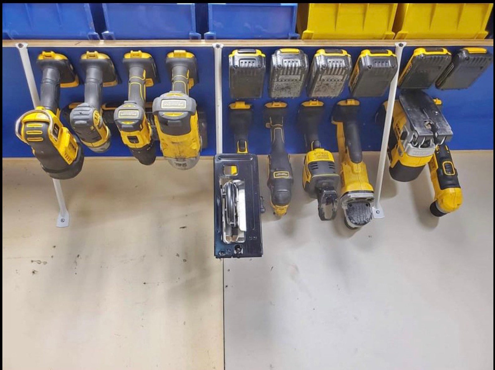 DeWalt 20V/60V Tool and Battery Mounts Etsy