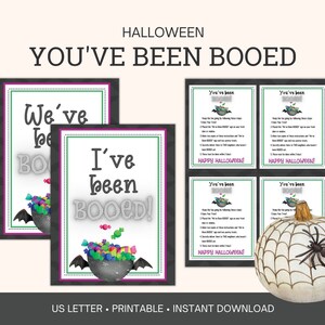 We&#39;ve Been Booed Halloween printable kit, We&#39;ve Been Booed, I&#39;ve Been Booed, Halloween Booed Kit, Halloween Boo Kit, Printable Boo Kit