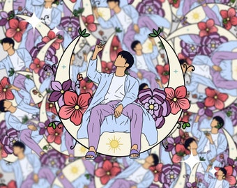 BTS Stickers | Jin Moon Sticker
