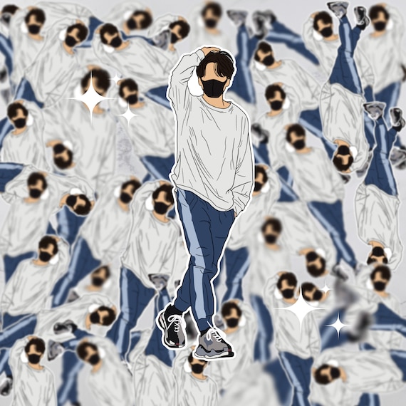 BTS Stickers | Jungkook Sticker Pack #1 - Etsy