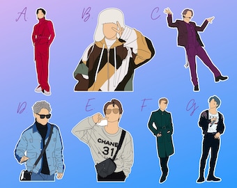 BTS Stickers | Jimin Sticker Pack #1