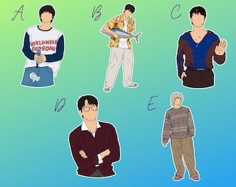BTS Stickers | Jin Sticker Pack #3