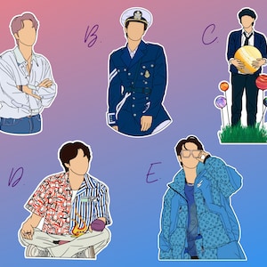 BTS Stickers | Jin Sticker Pack #2