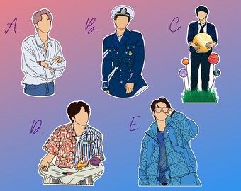 BTS Stickers | Jin Sticker Pack #2