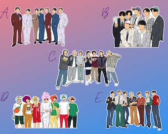 BTS Stickers | Group Sticker Pack #2