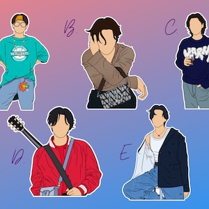 BTS Stickers | Suga Sticker Pack #2