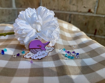 BTS | Zero O'Clock Whale Enamel Pin