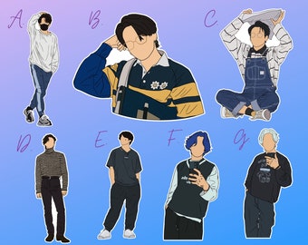 BTS Stickers | Jungkook Sticker Pack #1