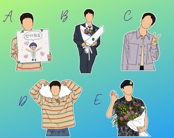 BTS Stickers | Welcome Home Jin Pack