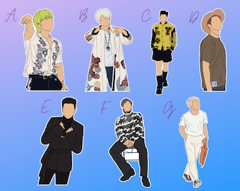 BTS Stickers | RM Sticker Pack #1