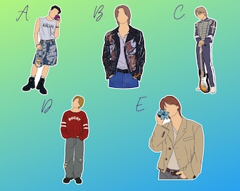 BTS Stickers | Jimin Sticker Pack #3