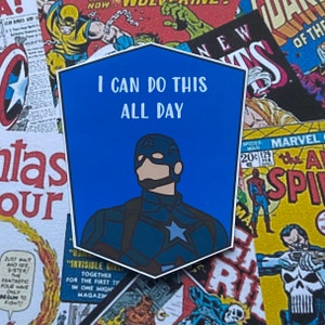 Captain America sticker