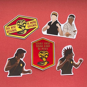 Cobra Kai Stickers