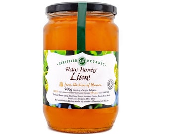 Raw Lime Honey 100% Certified Organic | Pure, Wild Natural Honey | Award Winning