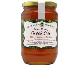 RARE & Legendary Sidr Honey from Greece | Lab Tested ACTIVE 15+ | Authentic, Raw, Antibacterial | Rich in Nutrients