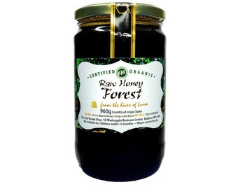 Organic Forest Raw Honey | Active 17+ | Exceptional Batch | Artisan Spanish Beekeeper Luisa