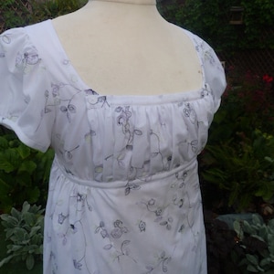 Regency Bib front dress