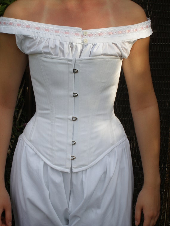 Victorian top era undergarments