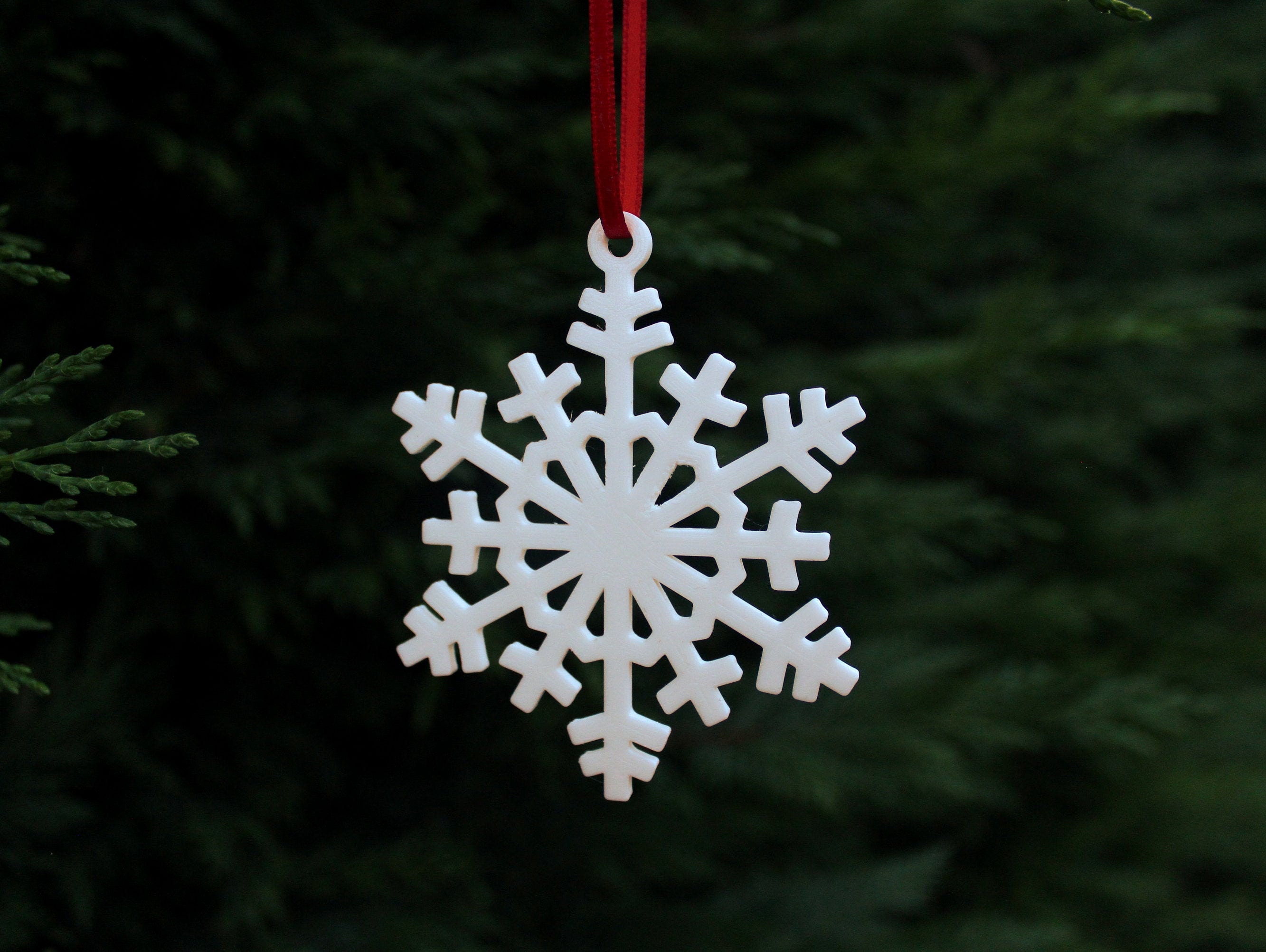 Decoración de Navidad de copo de