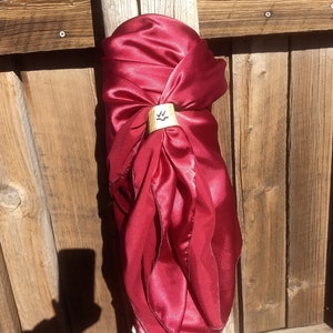 Wild rag red, western wild rag, cowboy western neck scarf