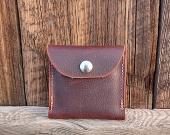 Leather ammo carrying case, leather  ammo pouch, leather case