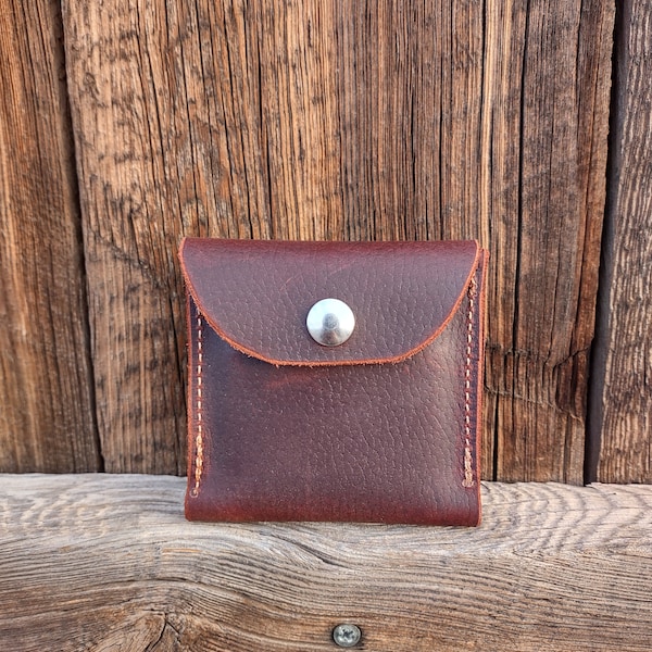 Leather ammo carrying case, leather  ammo pouch, leather case