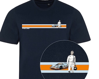 Steve McQueen Le Mans inspired T-Shirt Track Limits ®