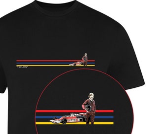 James Hunt F1 Legend inspired T-Shirt Track Limits ®