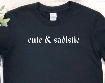 Sadistic Shirt Etsy Singapore