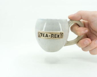 Ceramic Handmade Tea - Rex Mug Funny T-rex lover Cup Gift