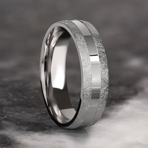 Massiver Goldring Herren / 6mm Ehering / Moderner Ehering / 6mm Herrenring / Bequemer Ehering / Verlobungsring