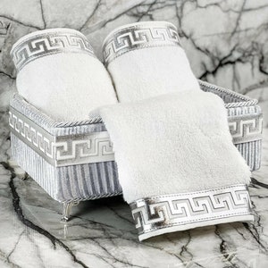 Versace guest towel sales