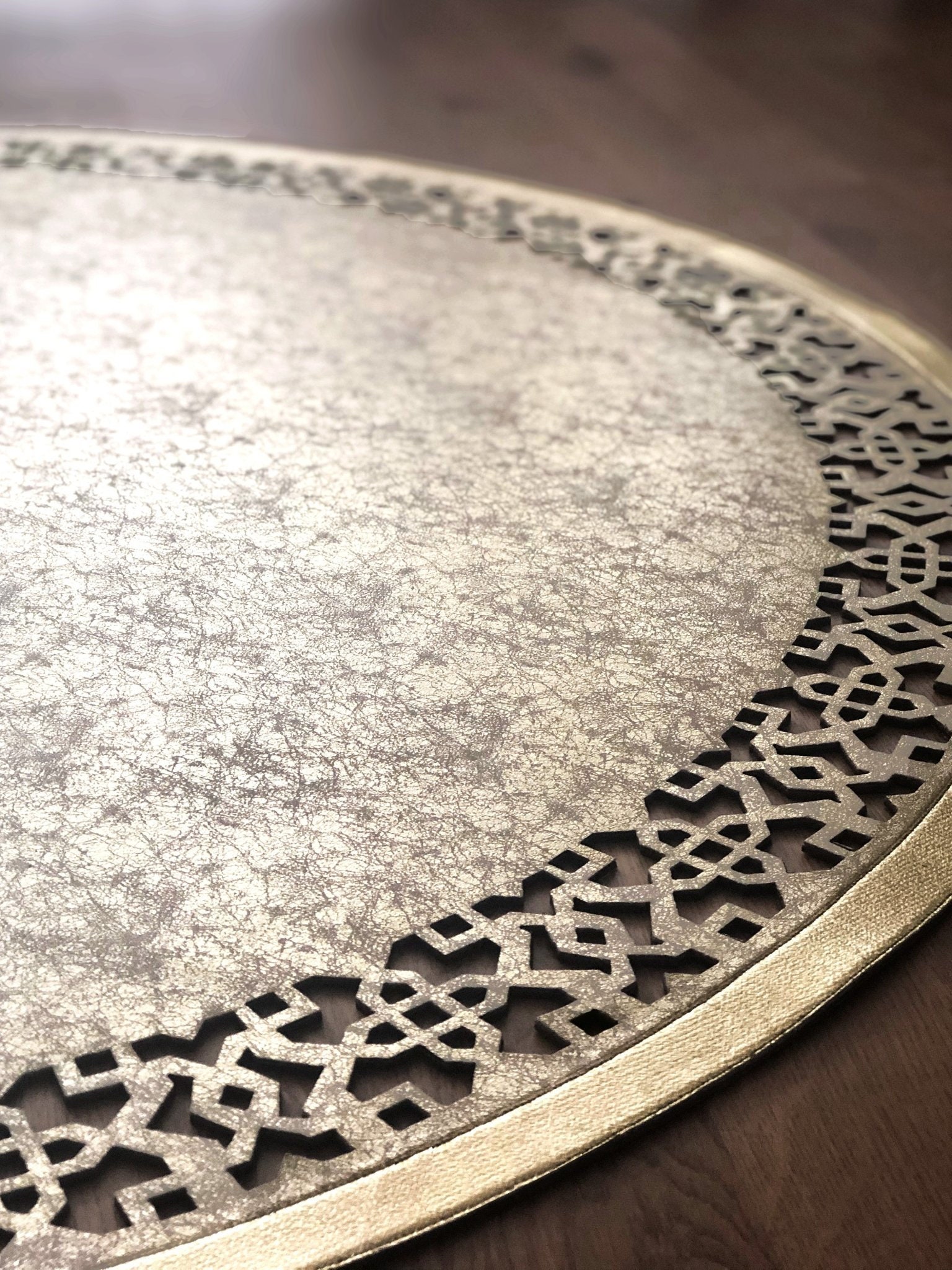 Ottoman Round Rug Elegant & Luxurious Turkish Antislip Floor Etsy