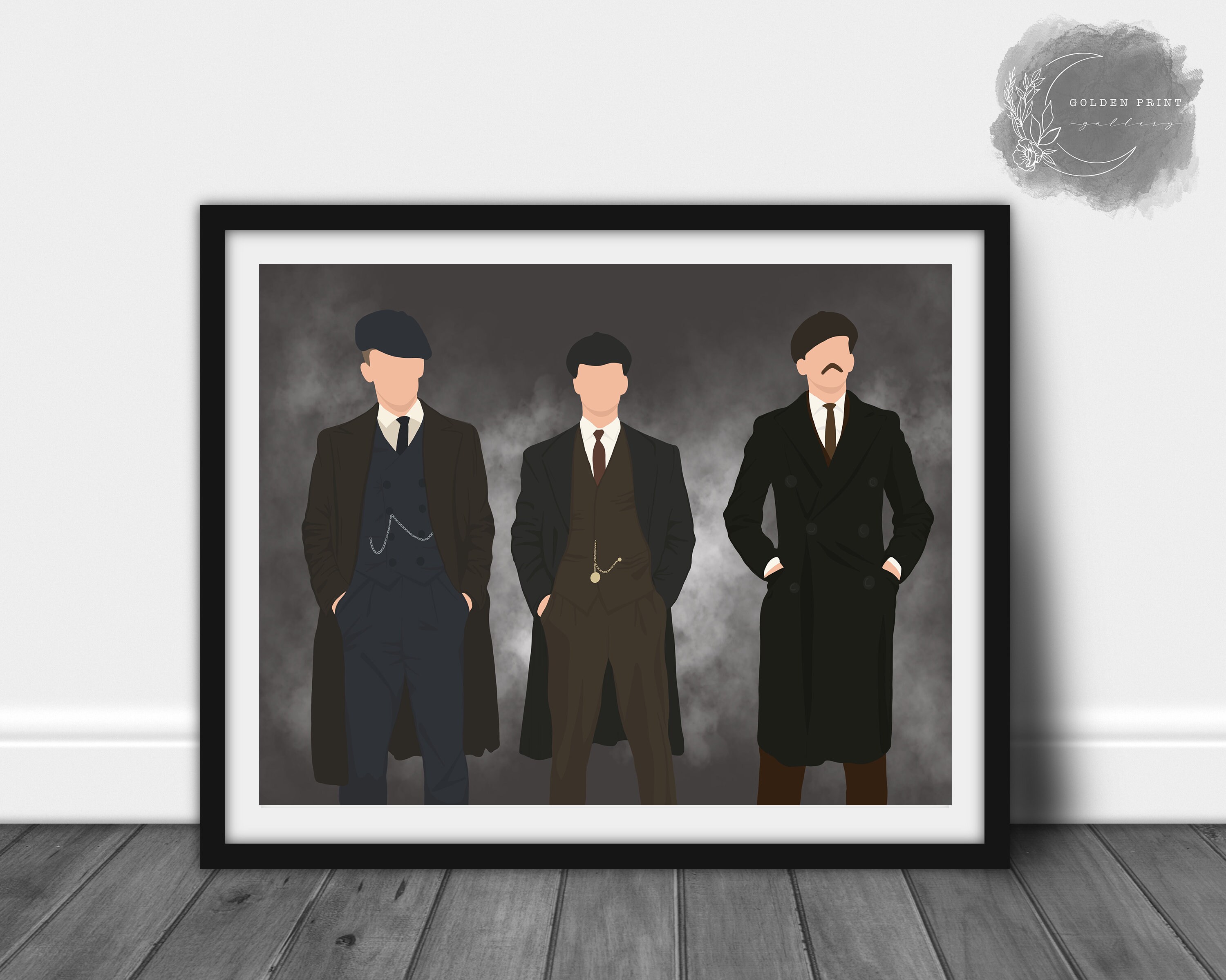 Peaky Blinders Artwork Print Peaky Blinders Illustration - Etsy Nederland