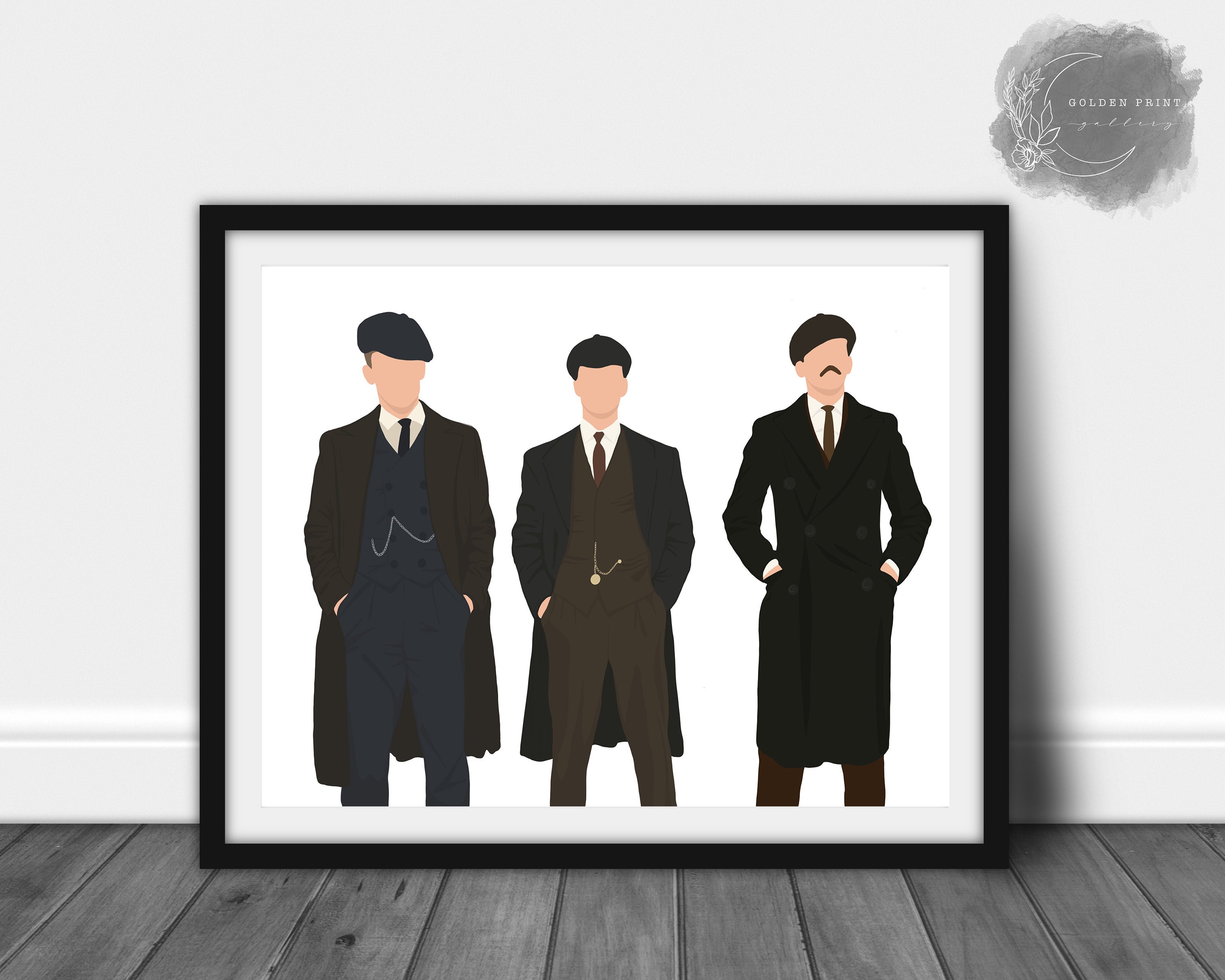 Peaky Blinders Artwork Print Peaky Blinders Illustration - Etsy Nederland