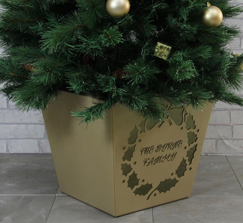 Christmas Tree Holder personalised Christmas tree holder simple Christmas decor