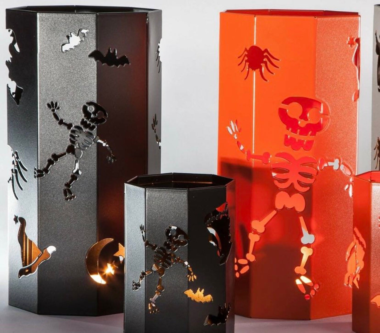 Metal Halloween Lantern Halloween Decorations Halloween Etsy