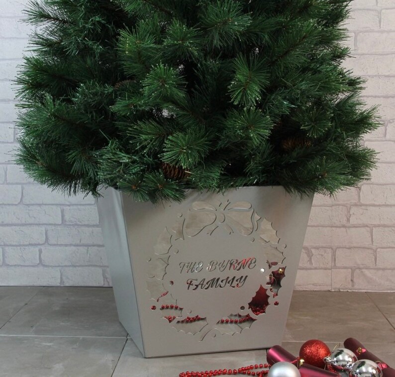 Christmas Tree Holder personalised Christmas tree holder simple Christmas decor
