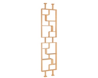 VOLAK inspirierte Wand Einheit Raumteiler Trennwand Regale Blumenbeet Bücherregal Balustrade NEU Mid Century Japandi Weltweit versandkostenfrei