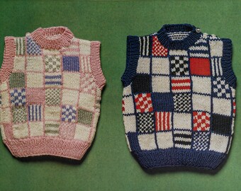 crochet patchwork vest