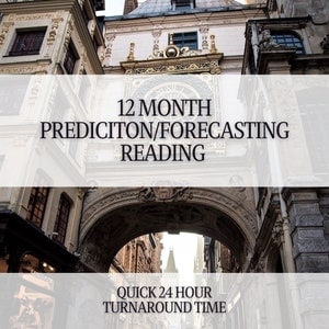 Astrology Predictions / Forecast Report: Personalized 12 Month Transit Reading (Past or Future)