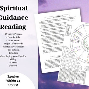 Astrology Your Spiritual Path Reading, Birth Chart Analysis, Natal Chart, Psychic Guidance